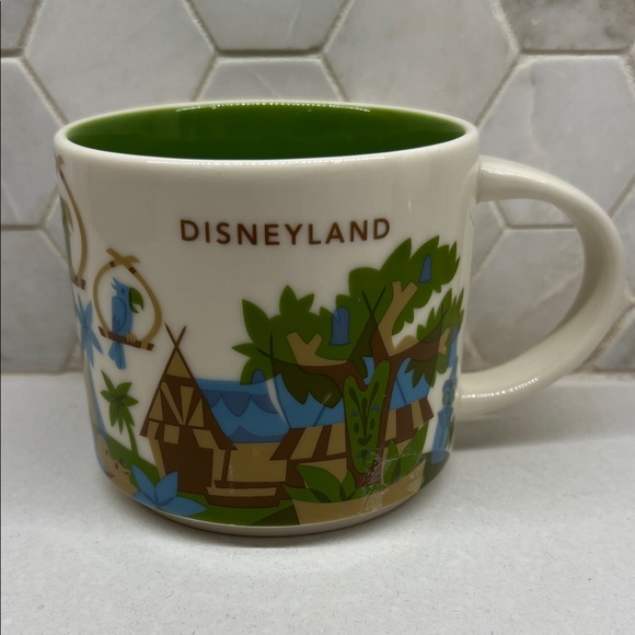 Disney Other - Starbucks Disneyland Parks You Are Here Collection Coffee Mug Cup 14 oz Retired